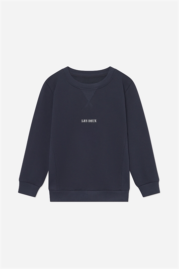 Les Deux Dexter Sweatshirt - Mörk marinblå
